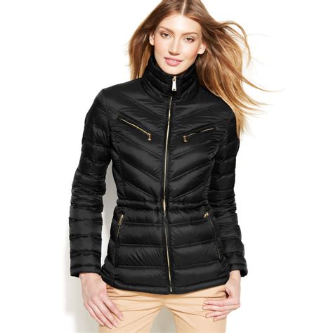 michael kors down puffer jacket women's|michael kors packable down jacket.